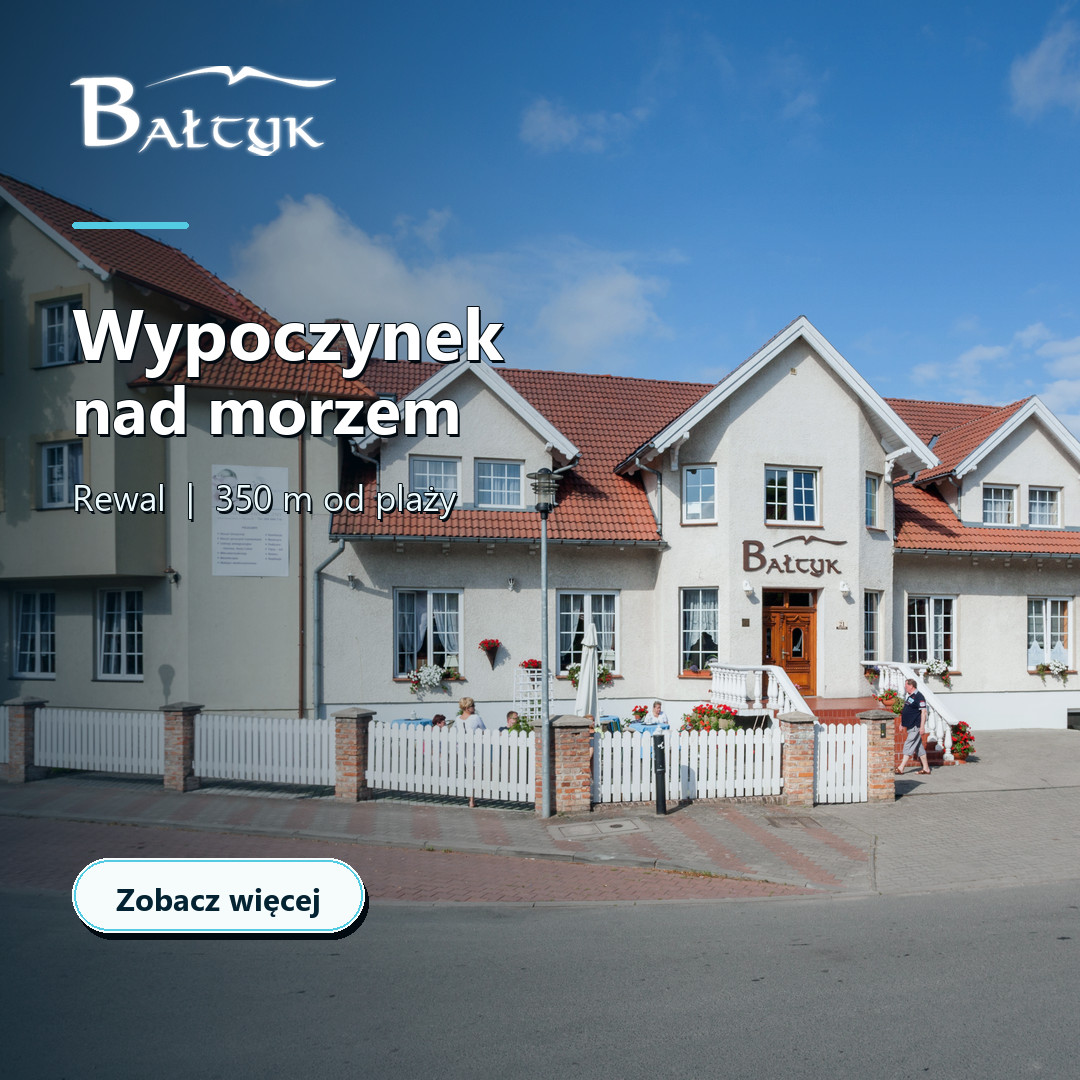 Bałtyk Resort Rewal komfortowy wypoczynek nad morzem